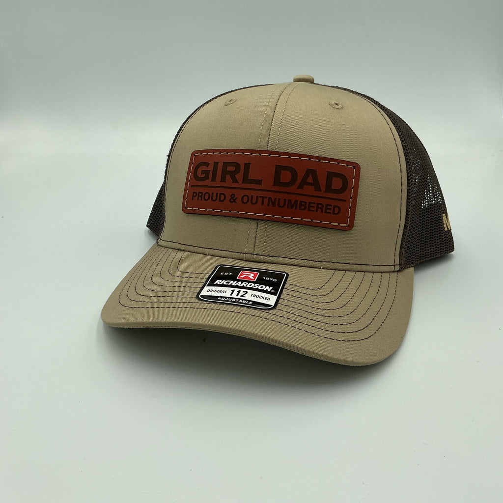 Girl Dad Leather Patch